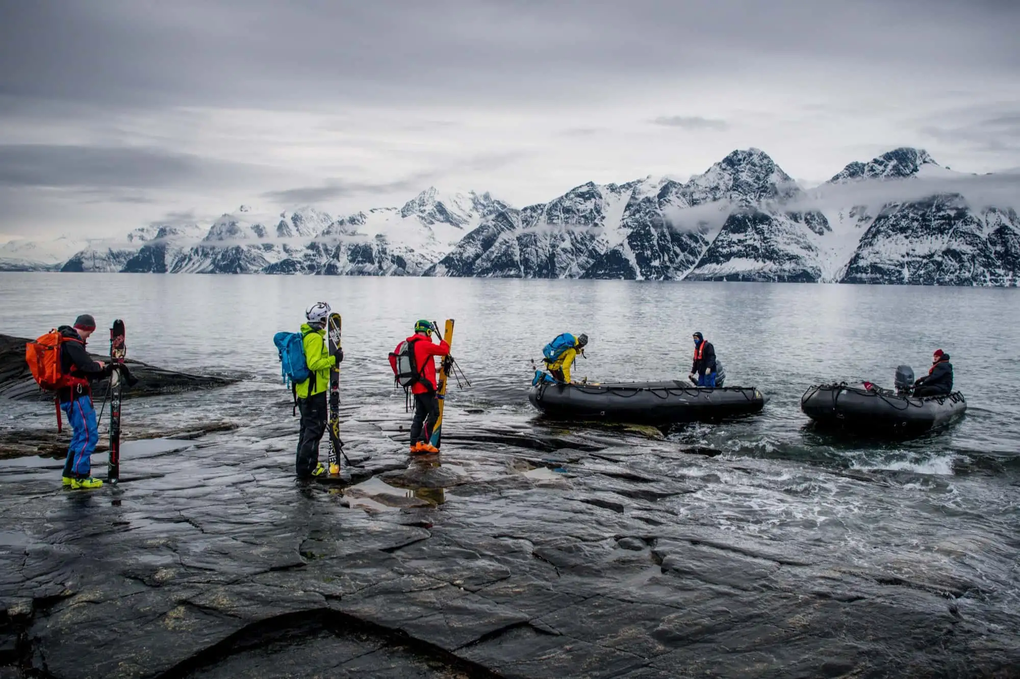 Arctic ski & sail on a classic yacht – Norwegian Adventure Company