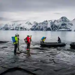 Arktisk ski & sail på en klassisk yacht – Norwegian Adventure Company