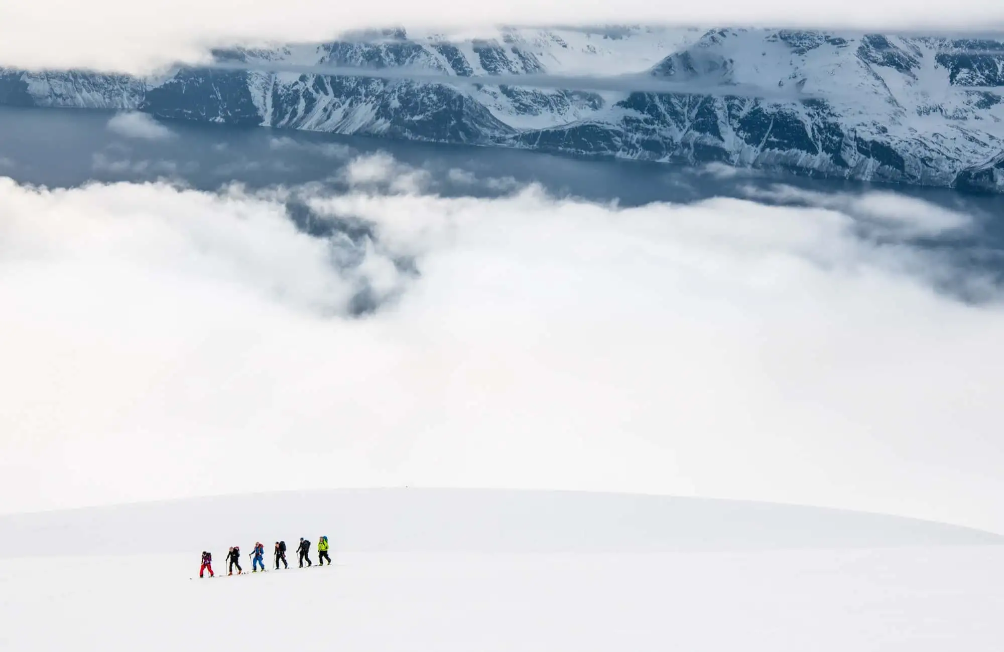 Arctic ski & sail on a classic yacht – Norwegian Adventure Company