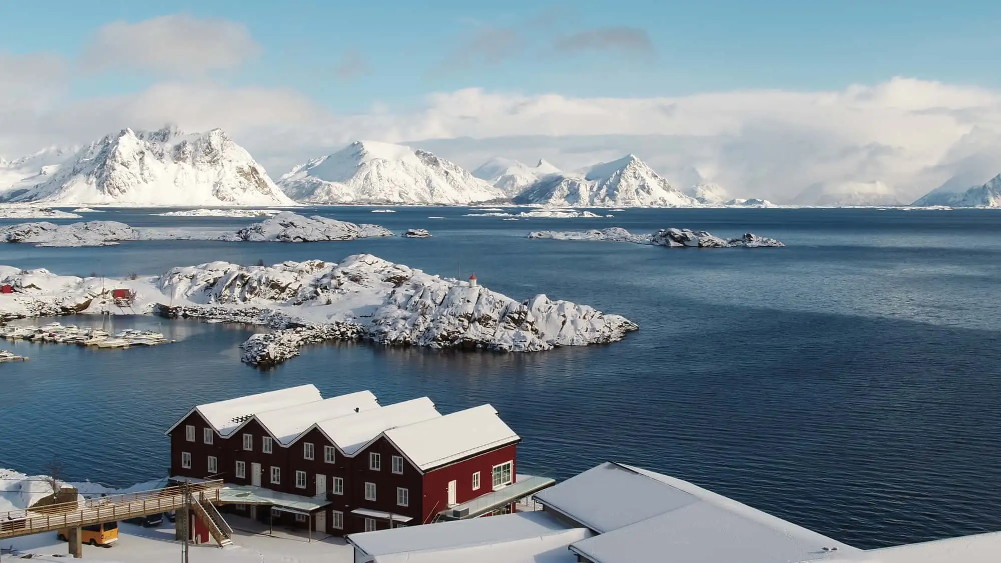 In the heart of Lofoten – in the centre of the adventures – Norwegian Adventure Company