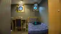 Double cabin with twin beds (lower deck) – Norwegian Adventure Company