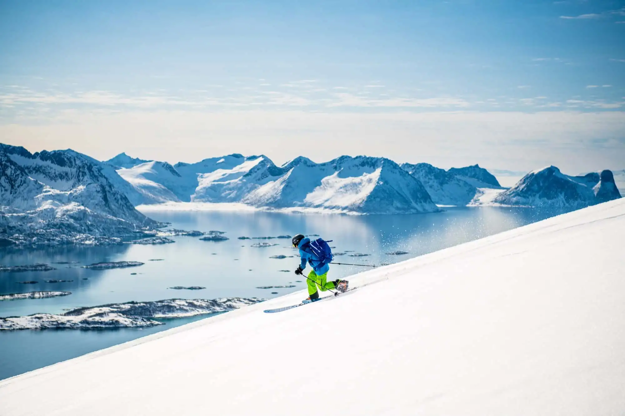 Senja er en av flere toppturfavoritter i nord.  – Norwegian Adventure Company